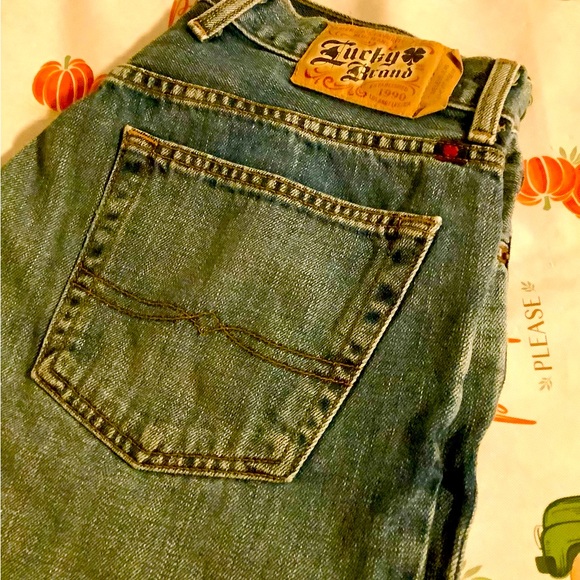 Lucky Brand Denim - Lucky Brand Vintage wide leg timeless jeans Women’s Size 33 or 16 short petite